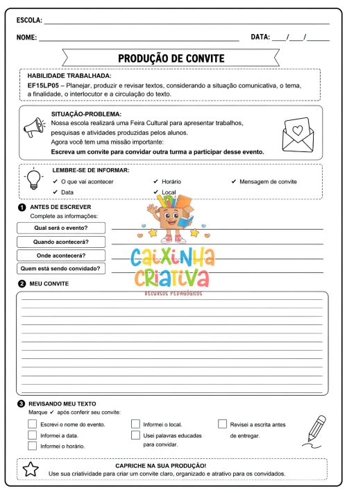 genero textual convite