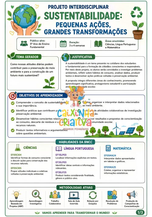 projeto interdisciplinar